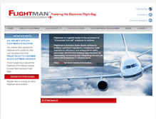 Tablet Screenshot of flightman.com